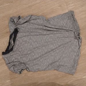 Universal thread size XXL striped tee shirt